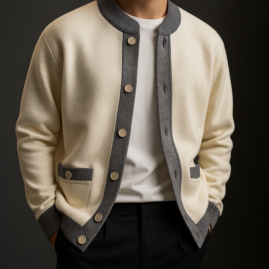 Ben™ | Heritage-Cardigan mit Knopfleiste