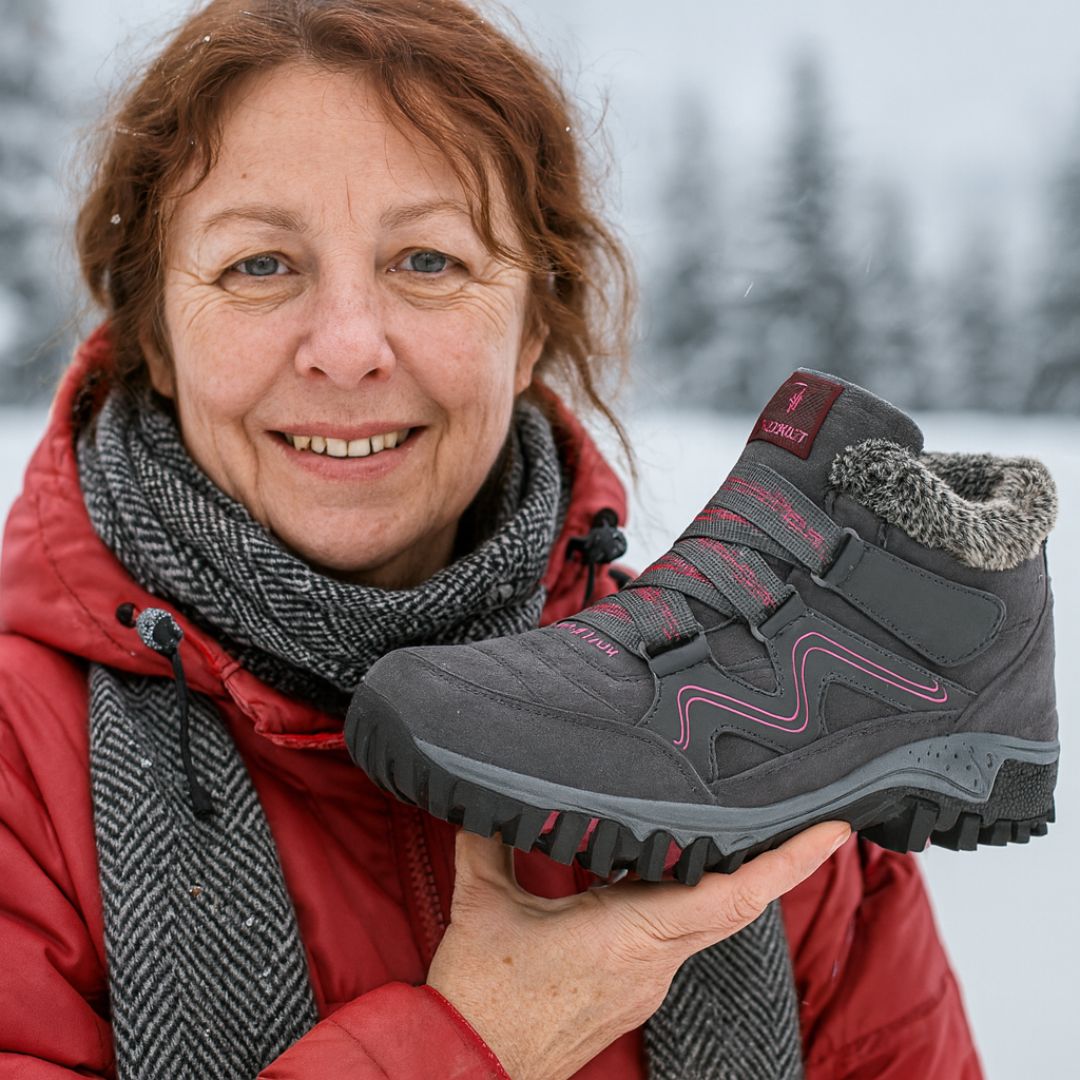 Marla™ | OrthoFit Winter - ergonomischer, wasserdichter & rutschfester Schmerzlinderungs-Schuh