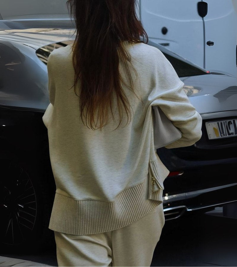 Lola™ – Elegantes Zweiteiler-Set mit hohem Kragen