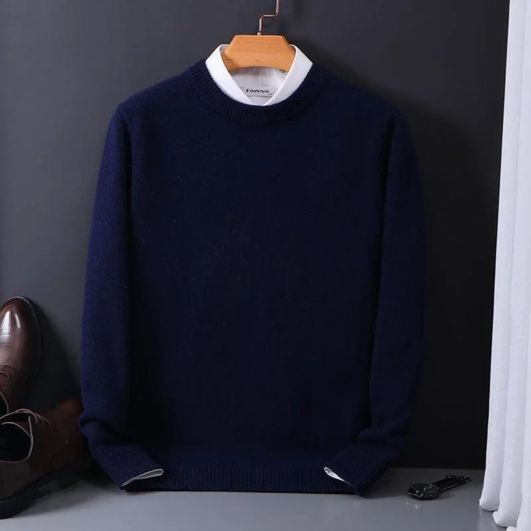 Thierry™ | Cashmere Rundhals-Pullover