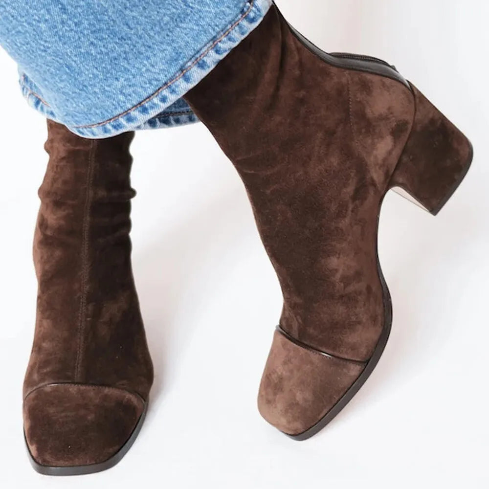 Melody™ | Elegante Stiefeletten Aus Wildleder