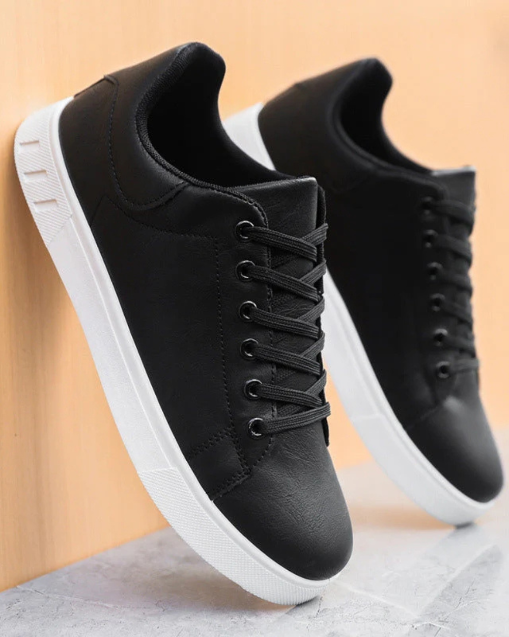 Corrado™ | Klassische Leder-Sneakers