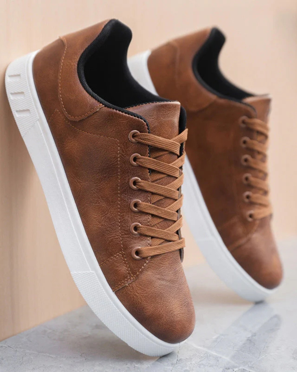 Corrado™ | Klassische Leder-Sneakers