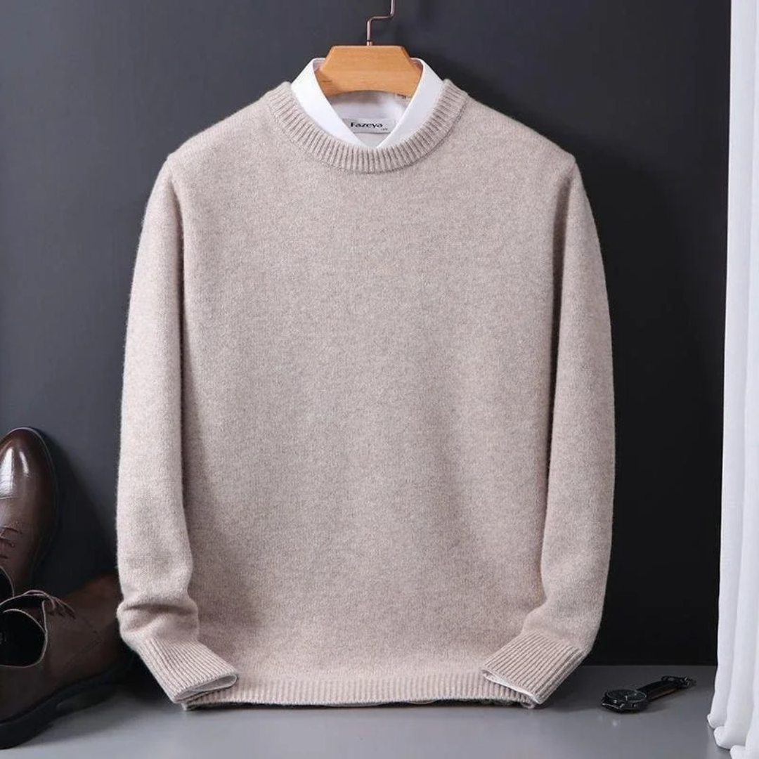 Thierry™ | Cashmere Rundhals-Pullover