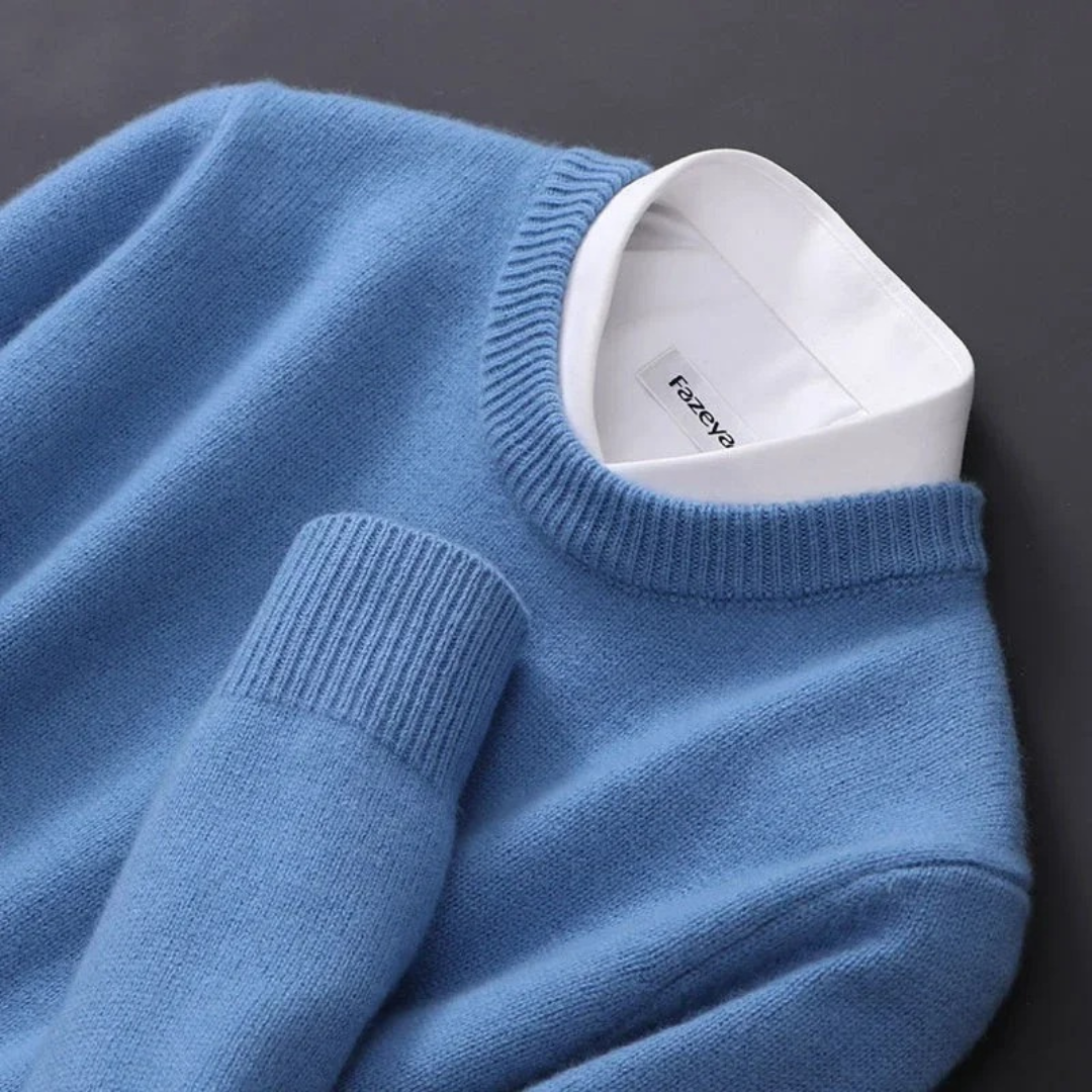 Thierry™ | Cashmere Rundhals-Pullover