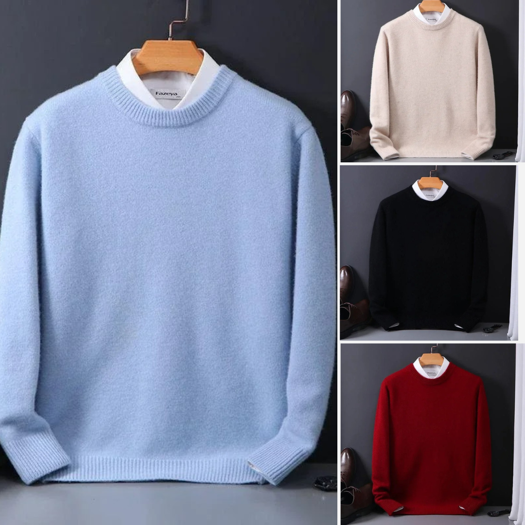 Thierry™ | Cashmere Rundhals-Pullover