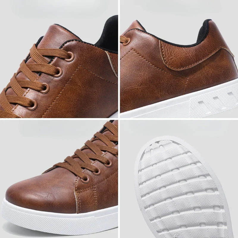 Corrado™ | Klassische Leder-Sneakers